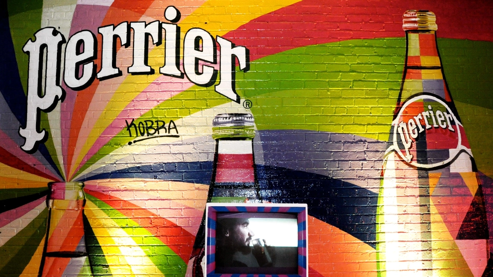 Perrier Light Graffiti